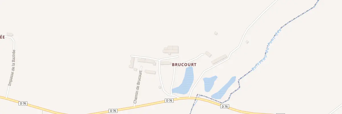 Plan du 5 Imp de Brucourt à Saint-Denis-le-Vêtu