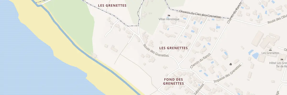 Plan du 75 Rte des Grenettes à Sainte-Marie-de-Ré