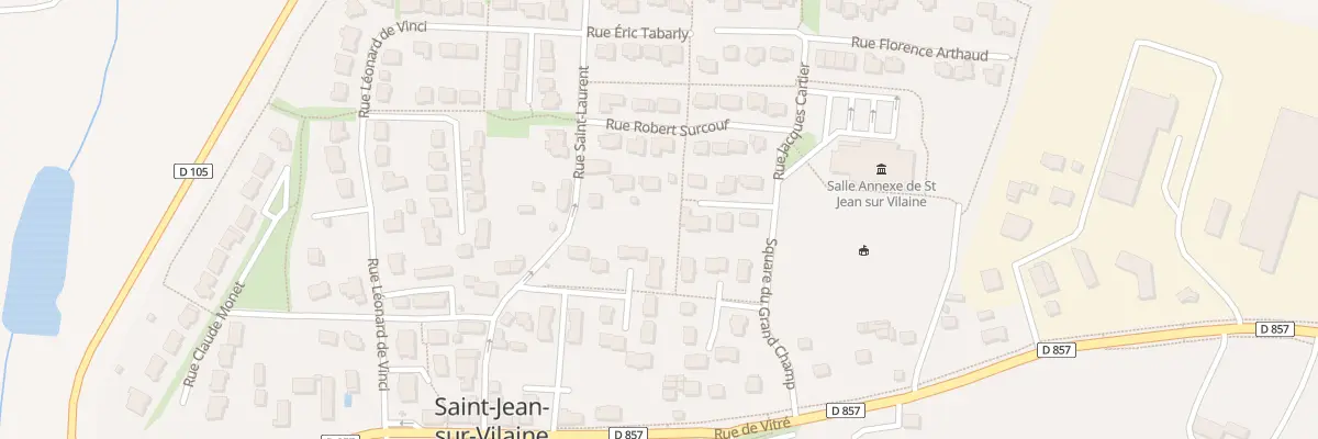 Plan du 5151 La Huberdrie à Saint-Jean-sur-Vilaine
