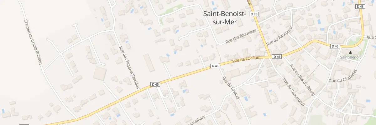 Plan du 40 Rue de l’océan à Saint-Benoist-sur-Mer