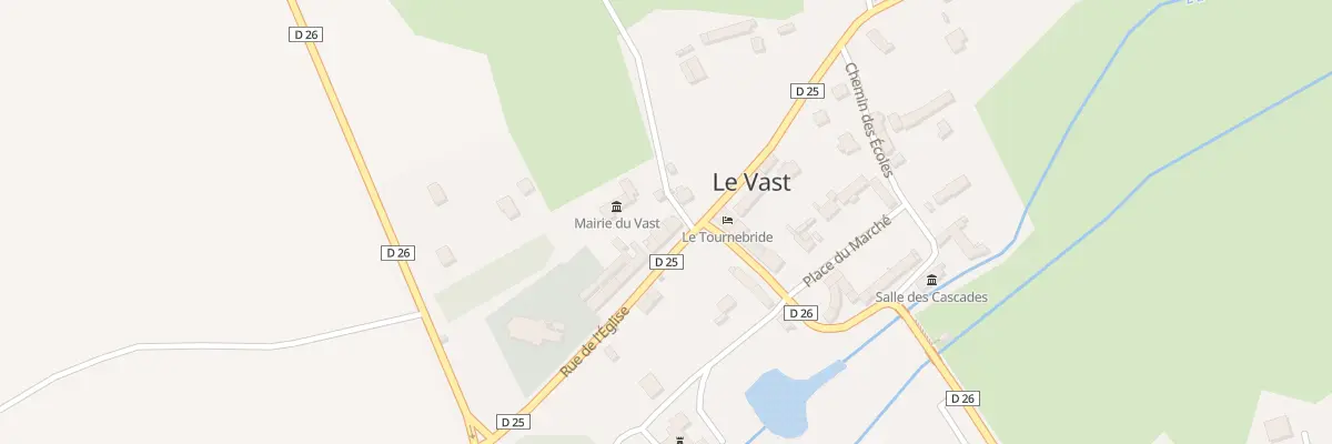 Plan du 21 Rue de l’Eglise au Vast