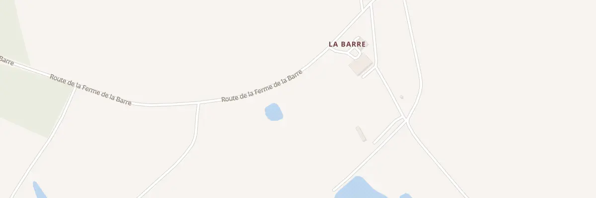 Plan du 21 Rte de la Ferme de la Barre à Rives de l’Yon