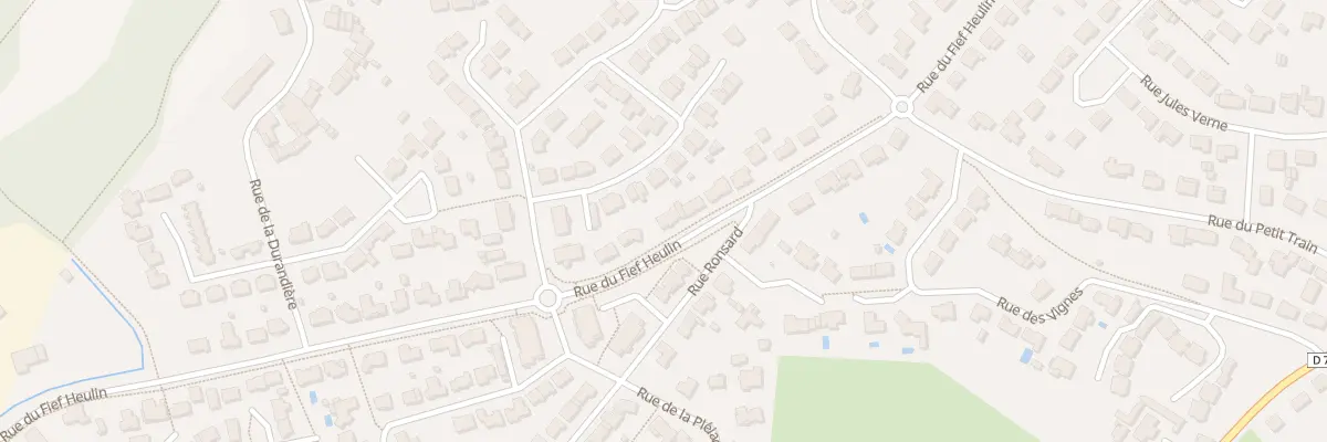 Plan du 77 Rue du fief heulin au Loroux-Bottereau