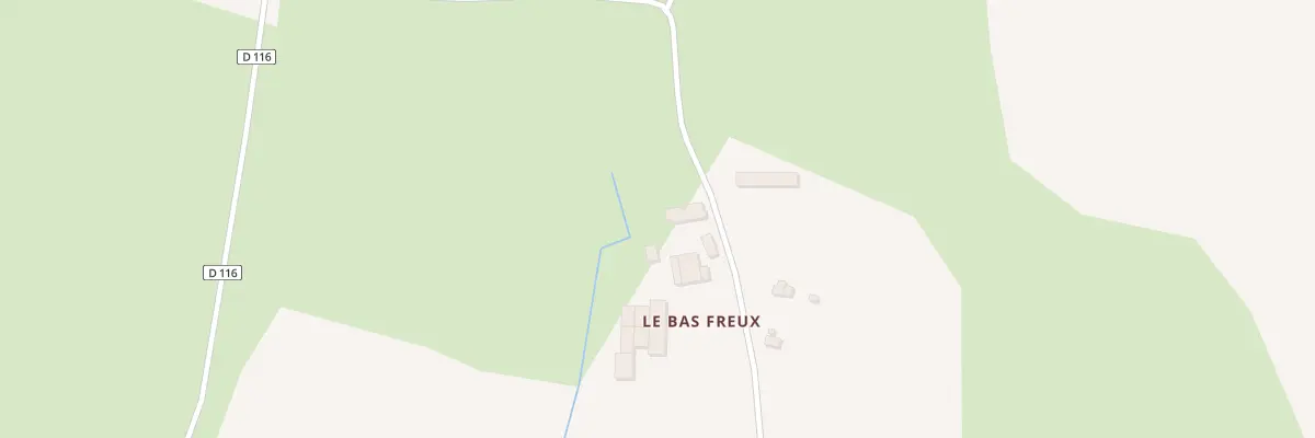 Plan du 5021 Le Bas Freux à Marcillé-Robert