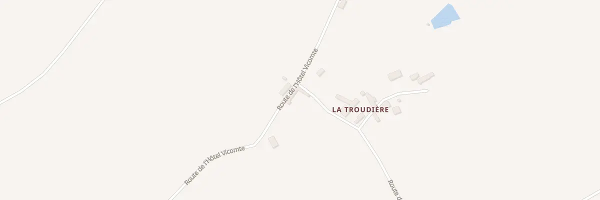 Plan du 5042 La Troudiere Le Mesnilbus à Saint-Sauveur-Villages