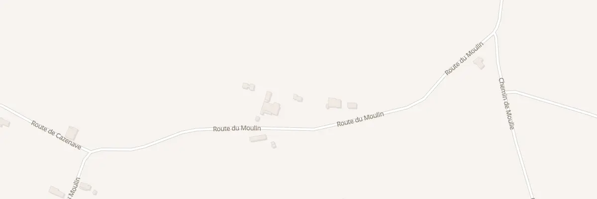Plan du 652 Rte du Moulin à Orx