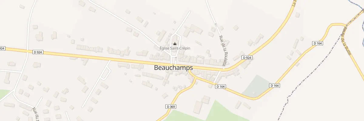 Plan du 55 Rue Saint-Georges à Beauchamps