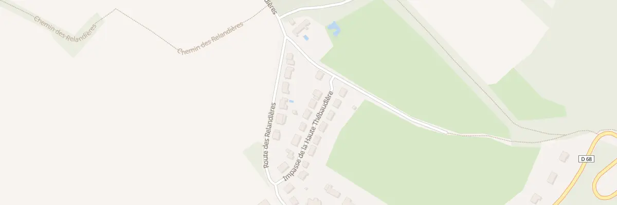 Plan du 12 Imp de la Haute Thébaudière au Cellier