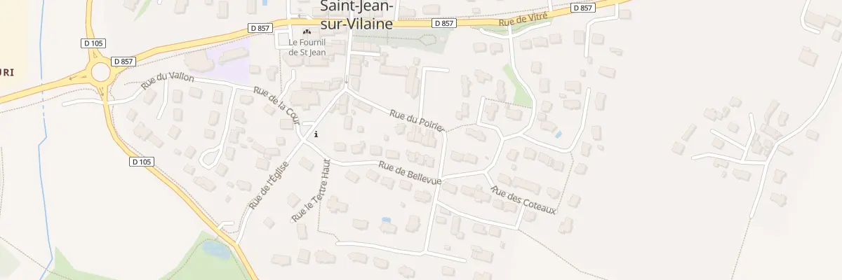 Plan du 14 Rue du Poirier à Saint-Jean-sur-Vilaine