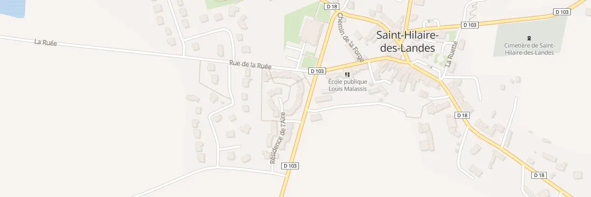 Plan du 6 Rue des Sept Manoirs à Saint-Hilaire-des-Landes