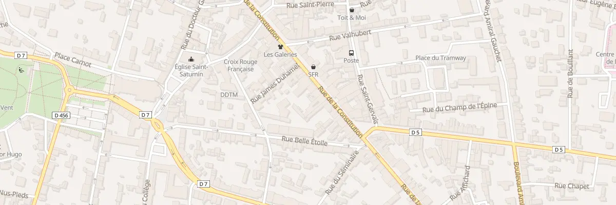 Plan du 48 Rue La Constitution Avranches à Avranches