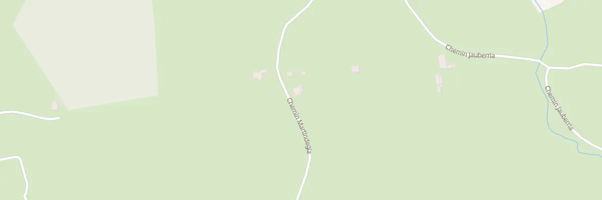 Plan du 385 Che Martindegia à Briscous