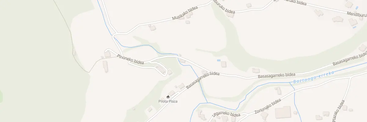 Plan du 85 Pinoneko bidea à Bidarray