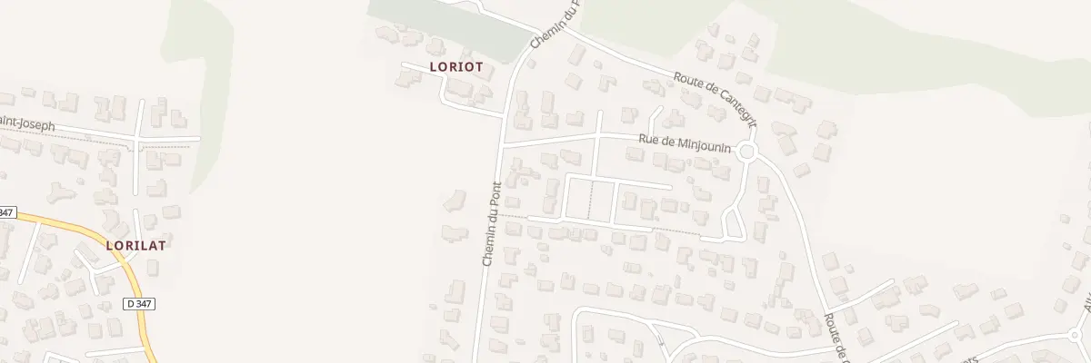 Plan du 62 Rue du Jardin à Bénesse-Maremne