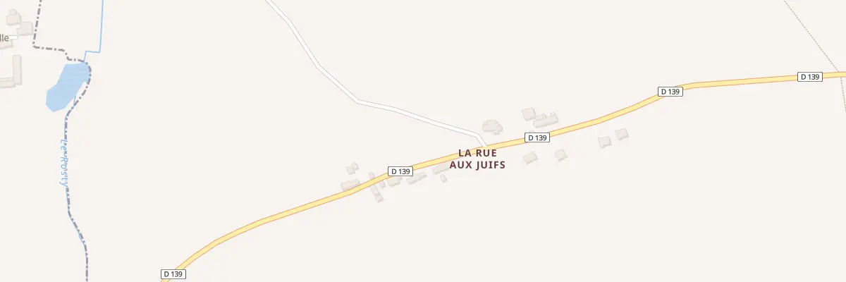 Plan du 10 La Rue aux Juifs à Saint-Martin-d’Aubigny