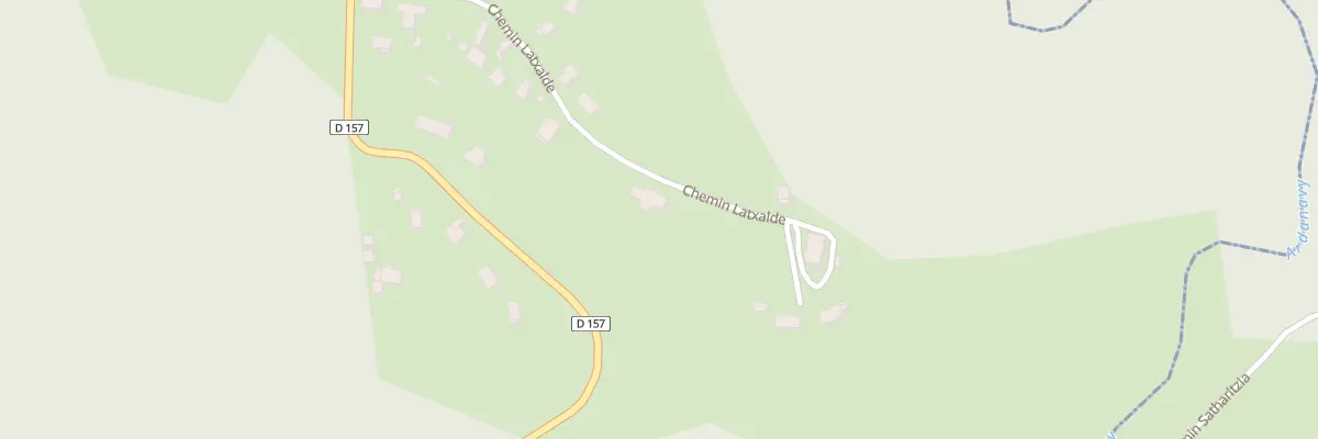 Plan du 306 Che Latxalde à Urcuit