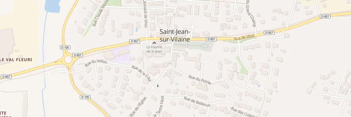 Plan du 13 Rue de l’Eglise à Saint-Jean-sur-Vilaine