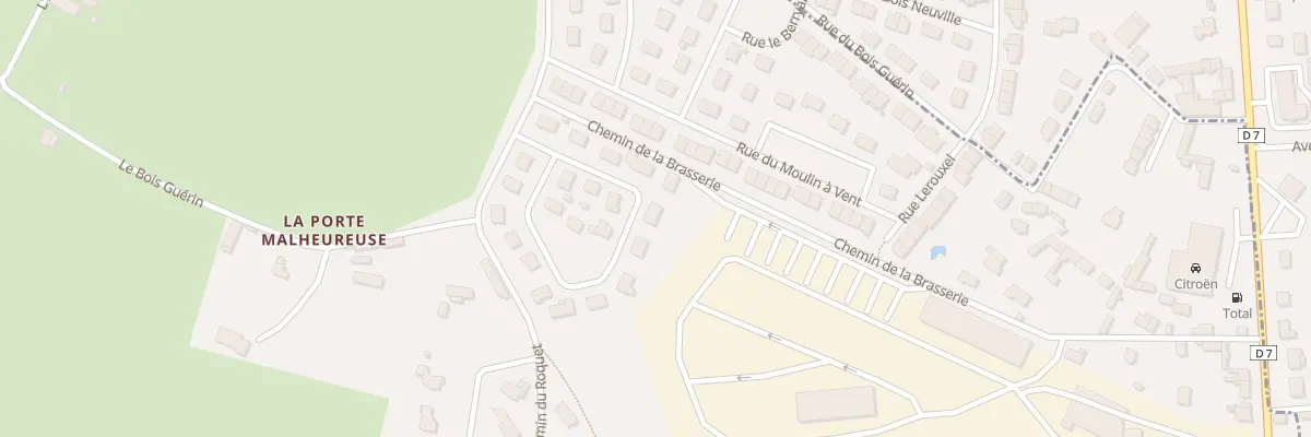 Plan du 6 Rue des Landes au Val-Saint-Père