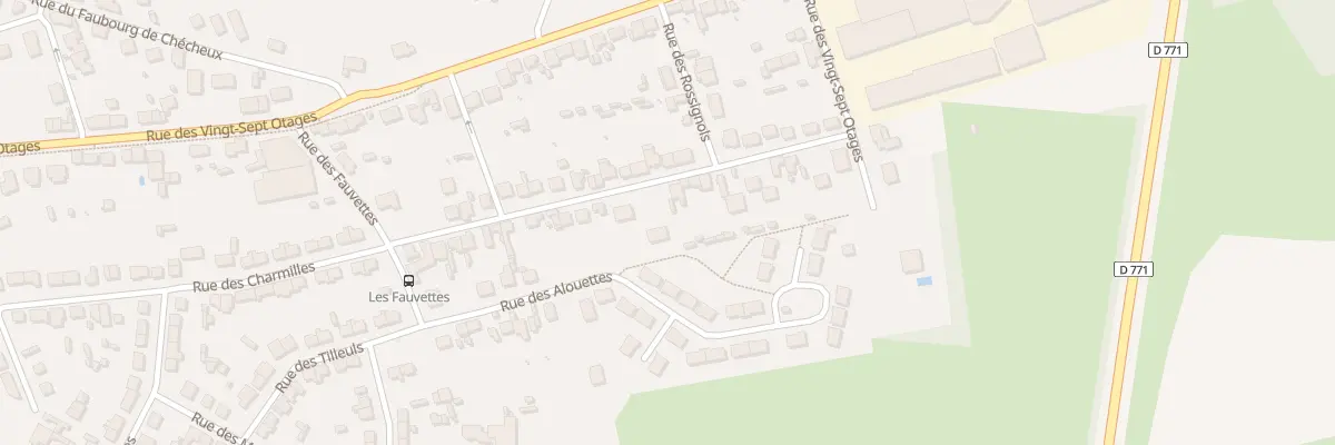 Plan du 21B Rue des Hirondelles à Châteaubriant