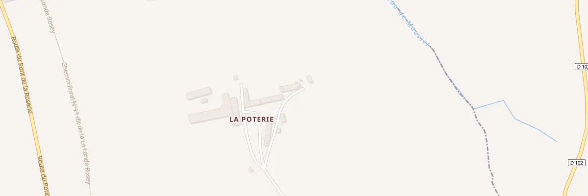 Plan du 9 La Poterie à Lengronne