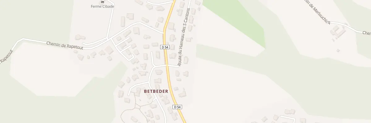 Plan du 8 Lot Hmeau Cinq Cantons à Saint-André-de-Seignanx
