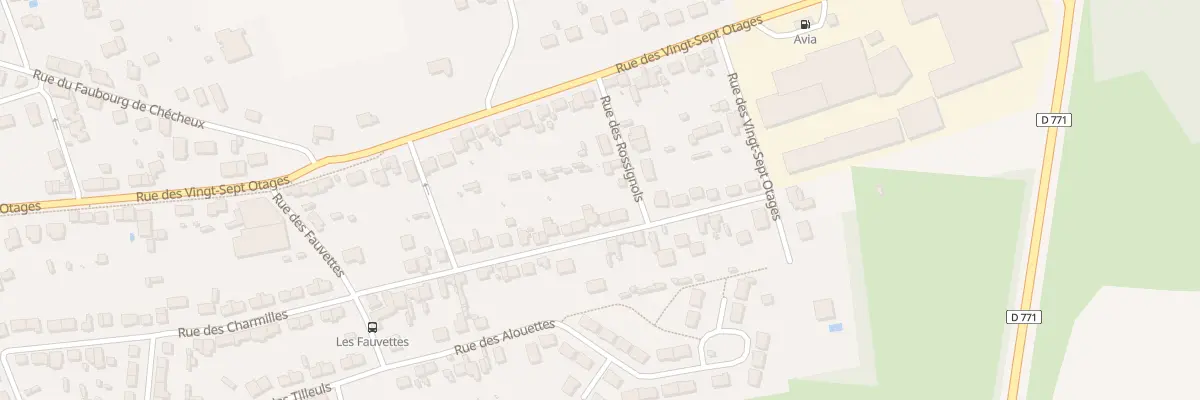 Plan du 18 Rue des Hirondelles à Châteaubriant