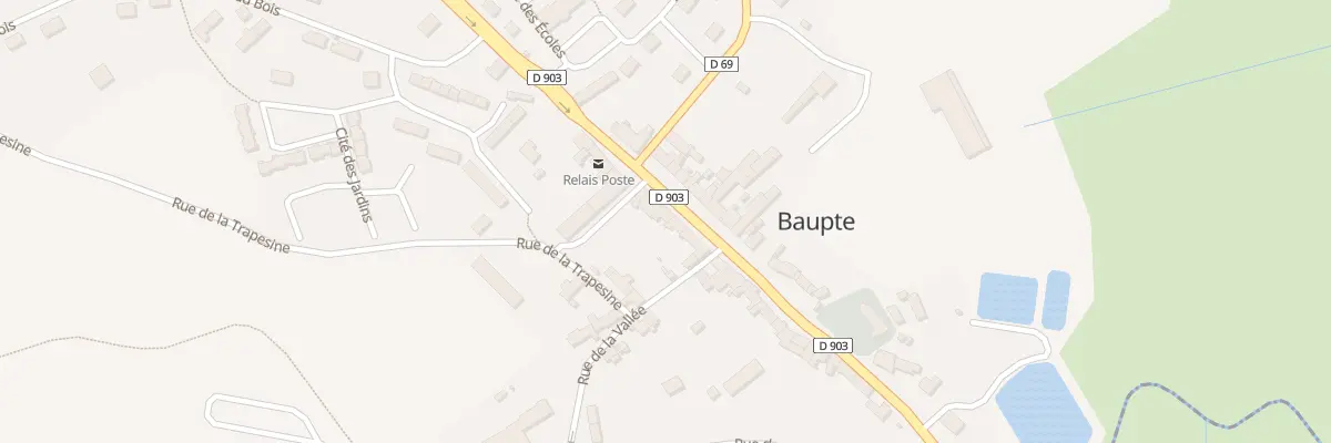 Plan du 41 Le Bourg à Baupte