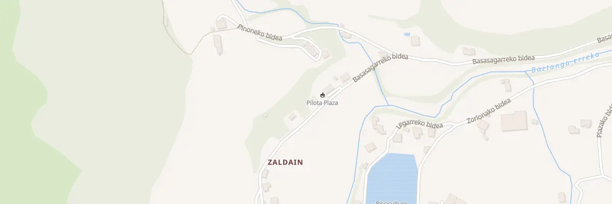 Plan du 5240 Caldainia à Bidarray