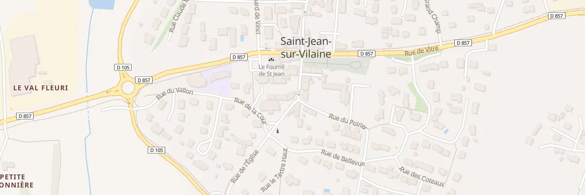 Plan du 4B Rue de l’Eglise à Saint-Jean-sur-Vilaine