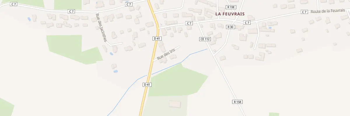 Plan du 4 Rue des Iris - La Feuvrais à Erbray