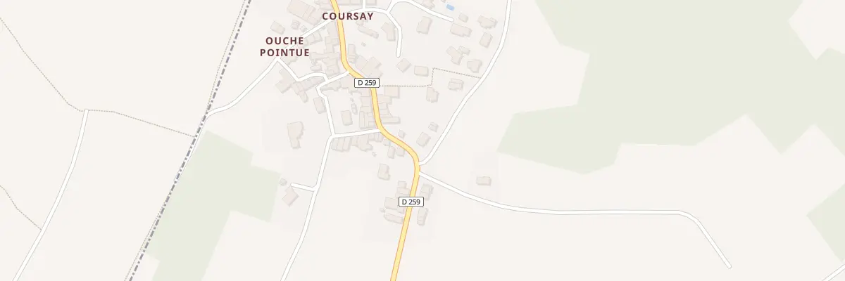 Plan du 51 Coursay à Monnières