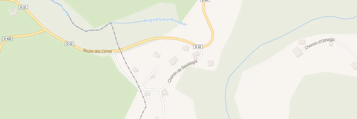 Plan du 60 Che de Besategia à Hasparren