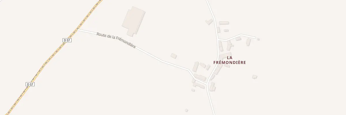 Plan du 3 Rte de la Frémondière à Montcuit