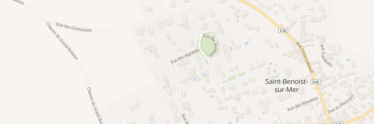 Plan du 3 Rue des aigrettes à Saint-Benoist-sur-Mer