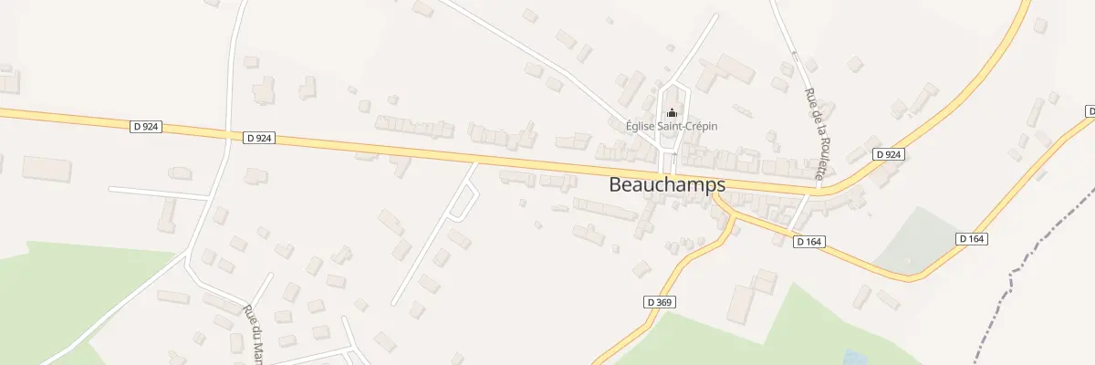 Plan du 14 Rue Saint-Georges à Beauchamps