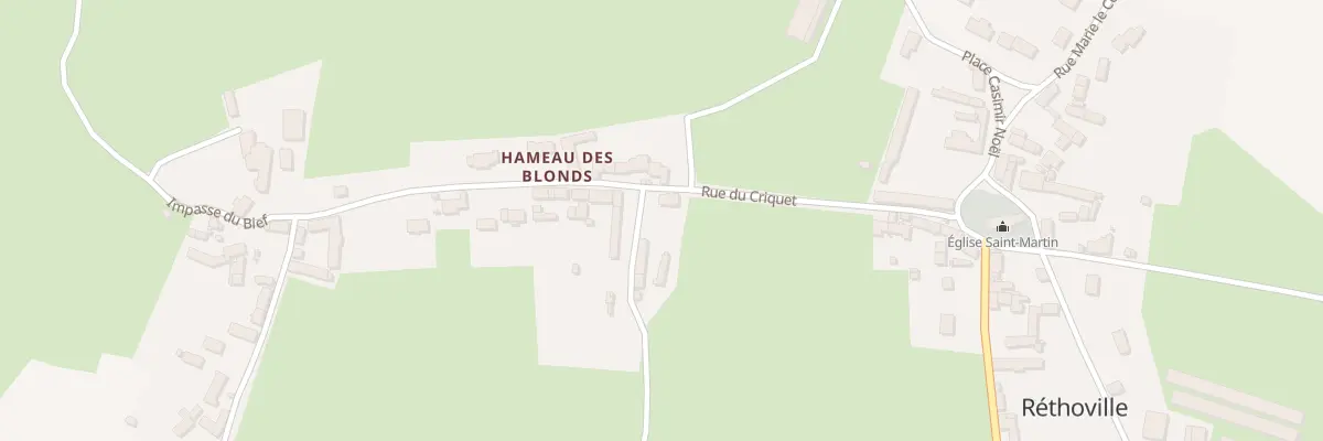 Plan du 20 Hameau des Blonds -Rethovi à Vicq-sur-Mer