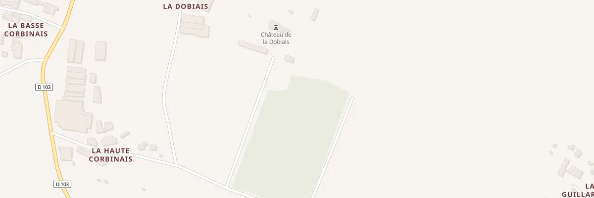 Plan du 5212 Chateau de la Dobiais à Rives-du-Couesnon