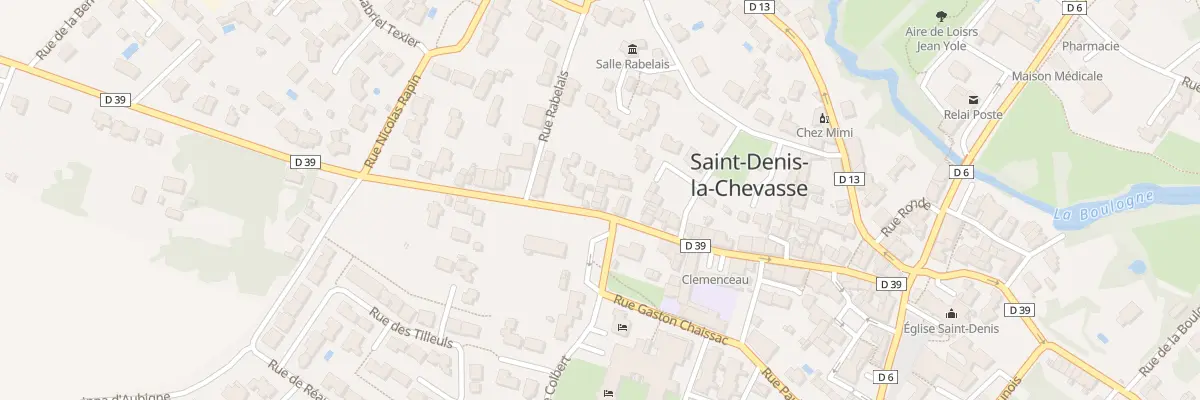 Plan du 52 Rue georges clemenceau à Saint-Denis-la-Chevasse