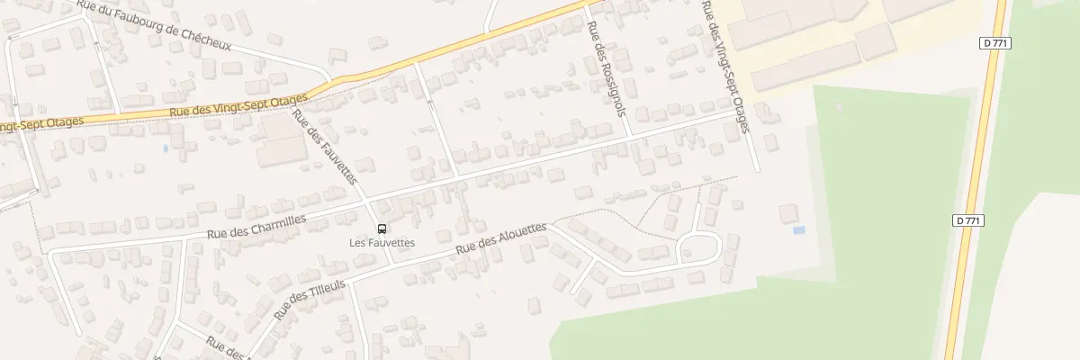 Plan du 27 Rue des Hirondelles à Châteaubriant