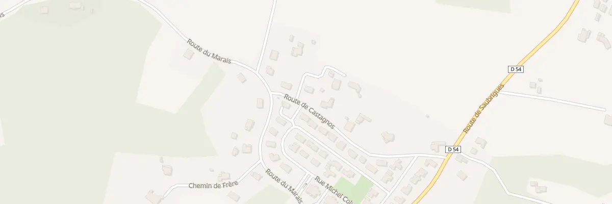 Plan du 254 Rte de Saubrigues à Saint-André-de-Seignanx