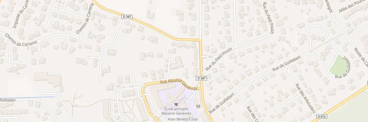 Plan du 193 Rue Maurice Genevoix à Bénesse-Maremne