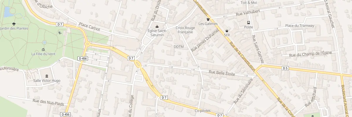Plan du 15 Rue Belle Etoile - Avranches à Avranches