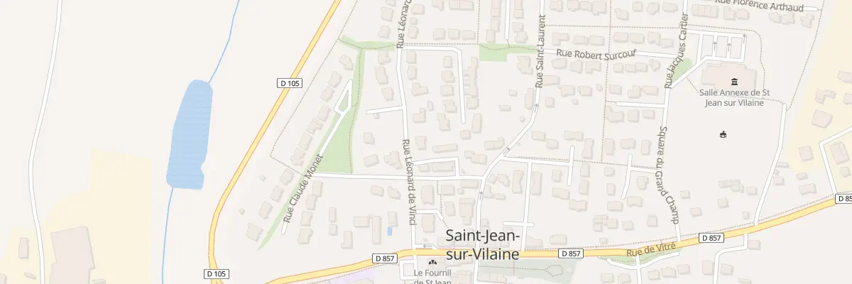 Plan du 14 Rue Léonard de Vinci à Saint-Jean-sur-Vilaine