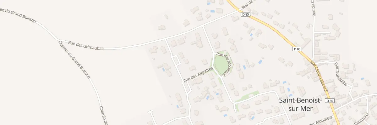 Plan du 5 Rue des huppes fasciées à Saint-Benoist-sur-Mer