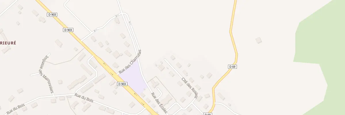 Plan du 11 Cite des Rosiers à Baupte