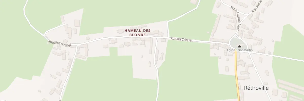 Plan du 22 Hameau des Blonds -Rethovi à Vicq-sur-Mer