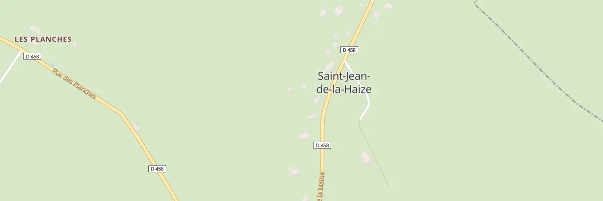 Plan du 25 Rue de la Mairie à Saint-Jean-de-la-Haize