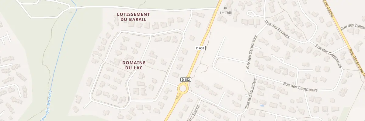 Plan du 30 Domaine du Lac à Moliets-et-Maa