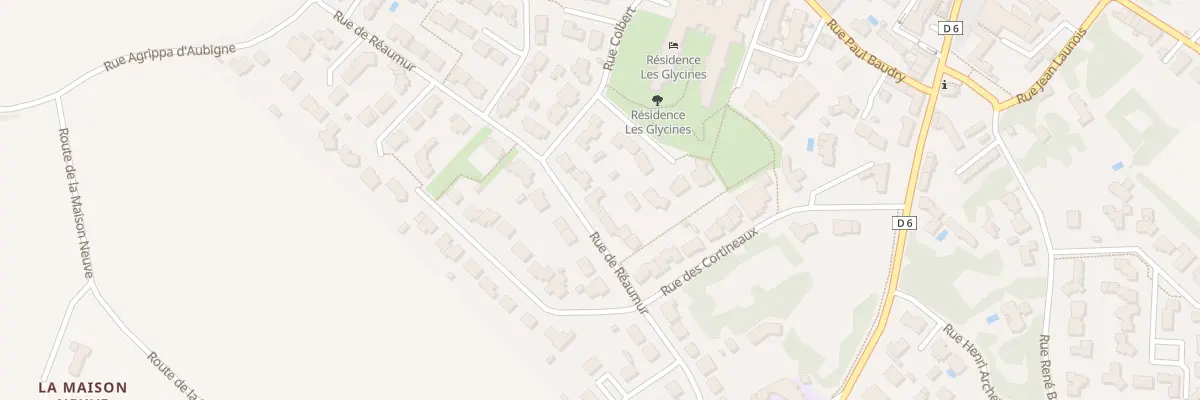 Plan du 20 Rue réaumur à Saint-Denis-la-Chevasse