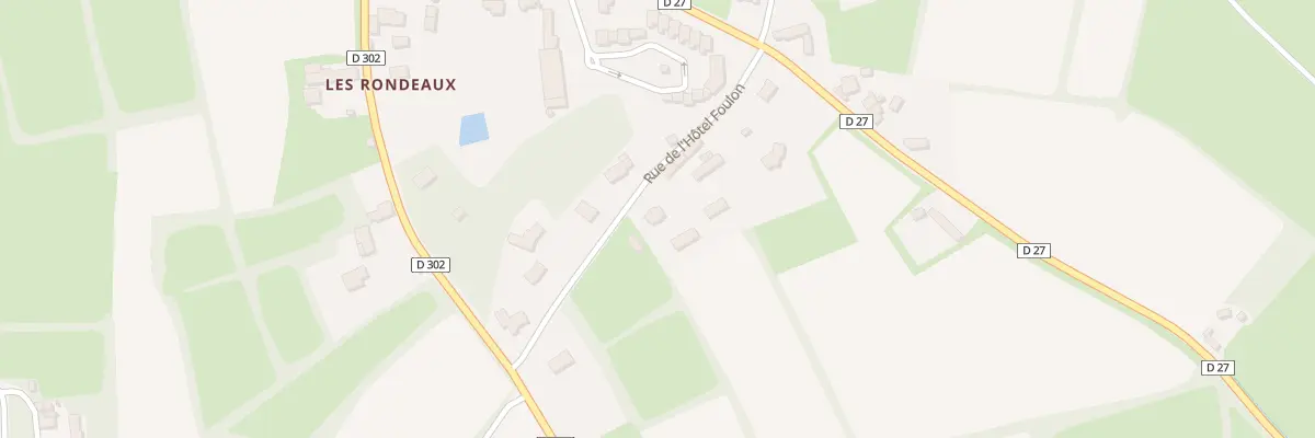 Plan du 11 L’Hôtel Foulon à Ouville